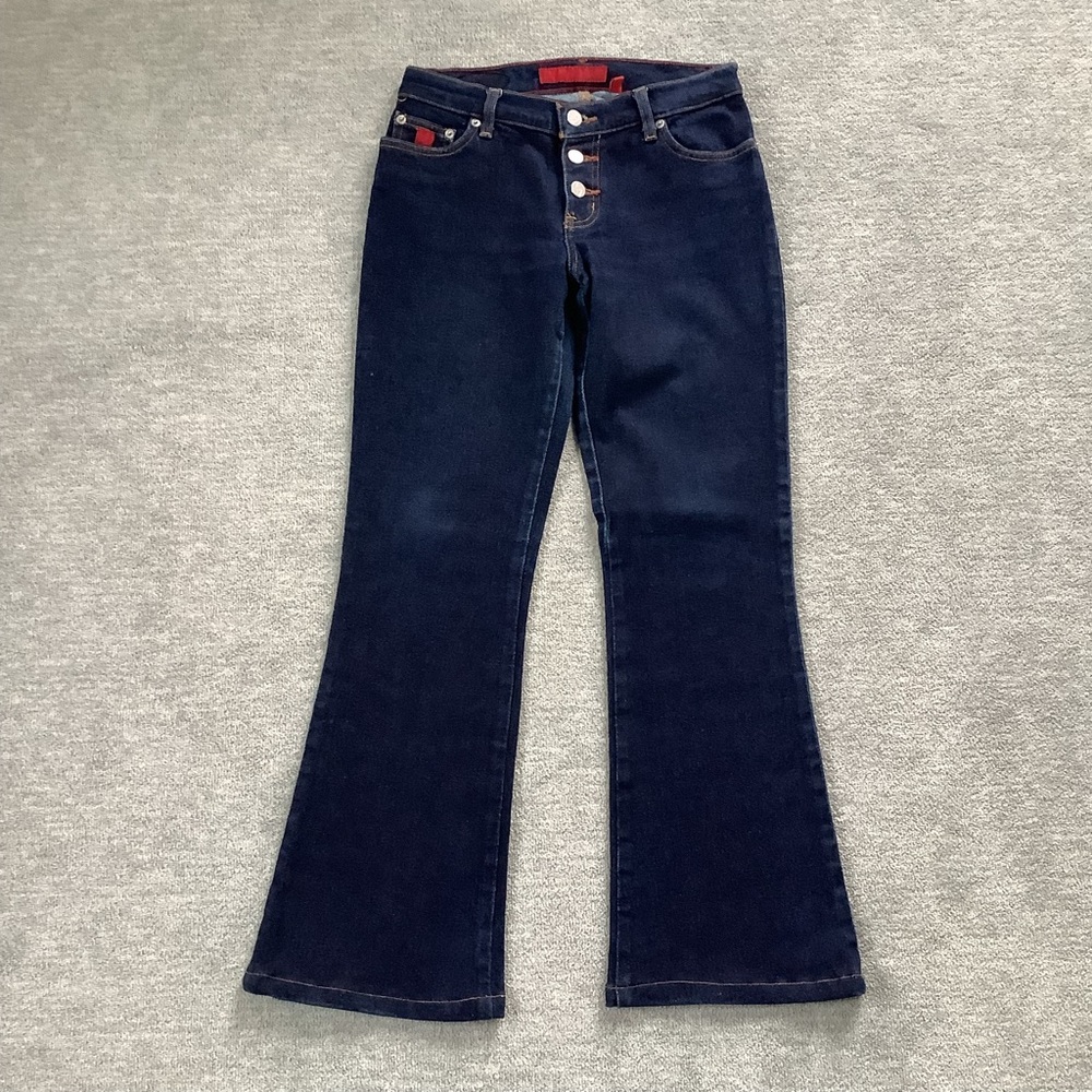 BONGO Y2K Dark Wash Low Rise Flare Jeans
Sz. 3Jr.